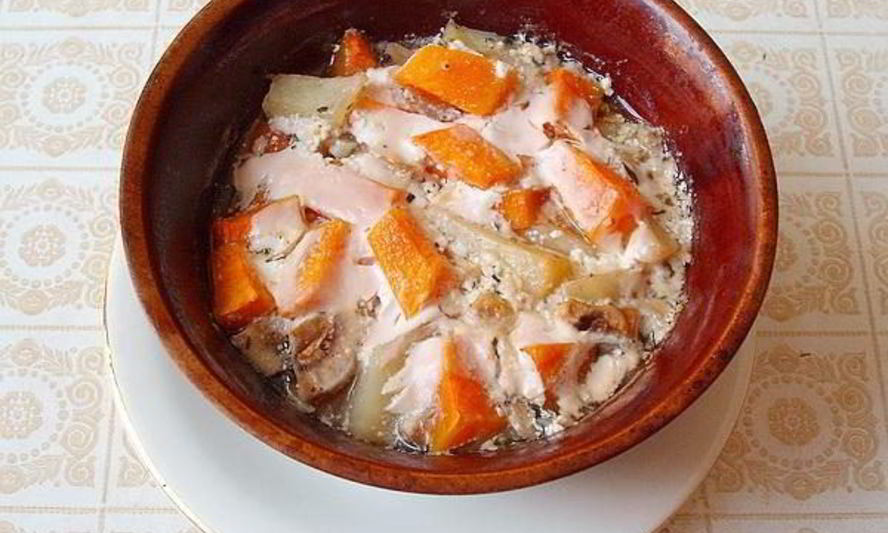 Рецепт рагу в горшочках