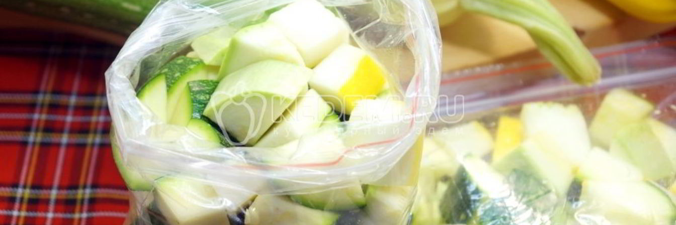 Замороженные кабачки Кубики для рагу