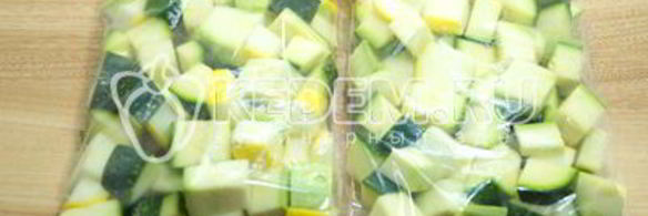 замороженные кабачки кубики для рагу
