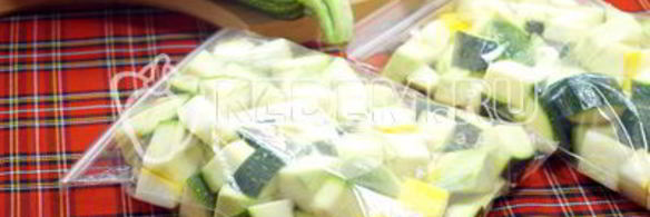 замороженные кабачки кубики для рагу