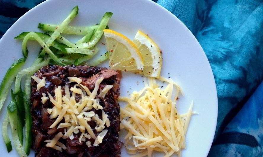 Рецепт черного ризотто