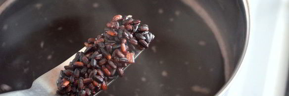 черное ризотто