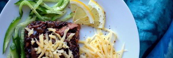 черное ризотто