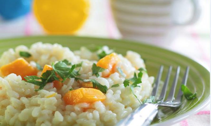 Рецепт детского ризотто с тыквой