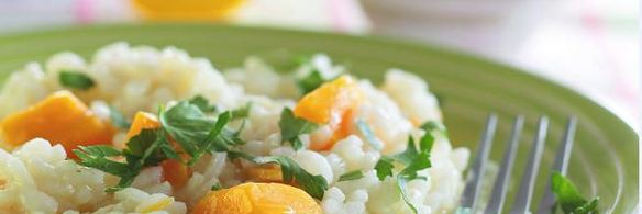 детское ризотто с тыквой