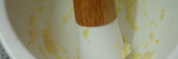 дважды мускатное ризотто с креветками