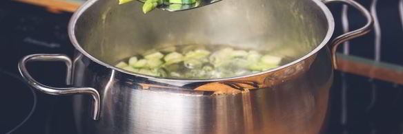 морской гребешок с овощным ризотто