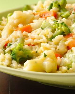 Овощное ризотто