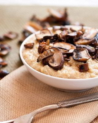 Ризотто из киноа со сливками