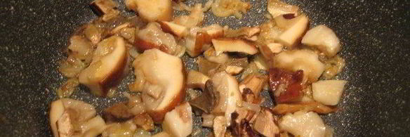 ризотто с белыми грибами