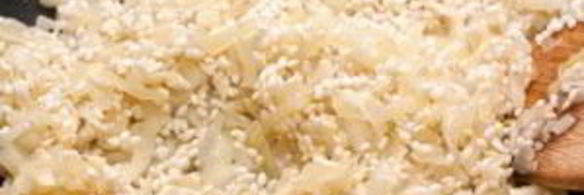 ризотто с гребешками