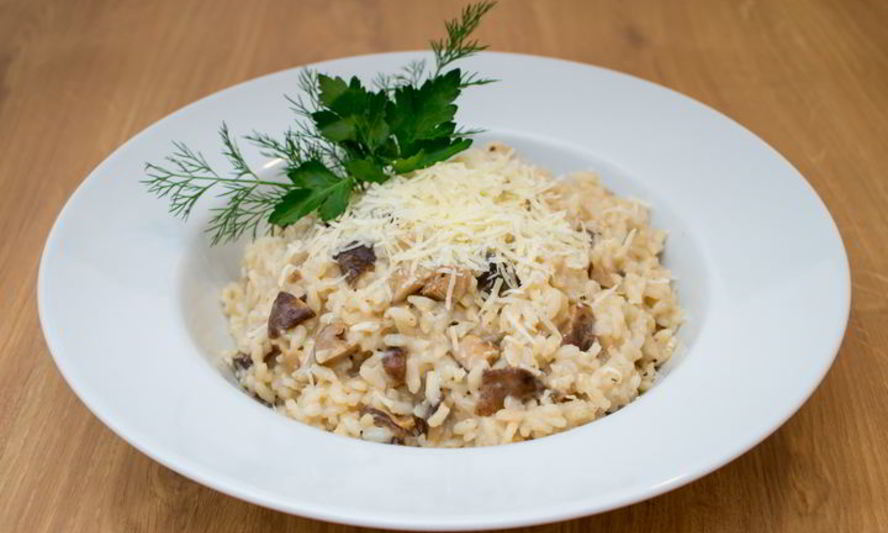 Рецепт ризотто с грибами шиитаки