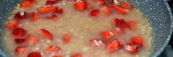 ризотто с клубникой на 14 февраля