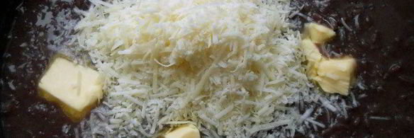 ризотто с красным вином