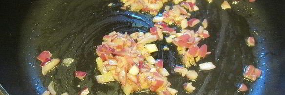 ризотто с креветками и ароматными травами