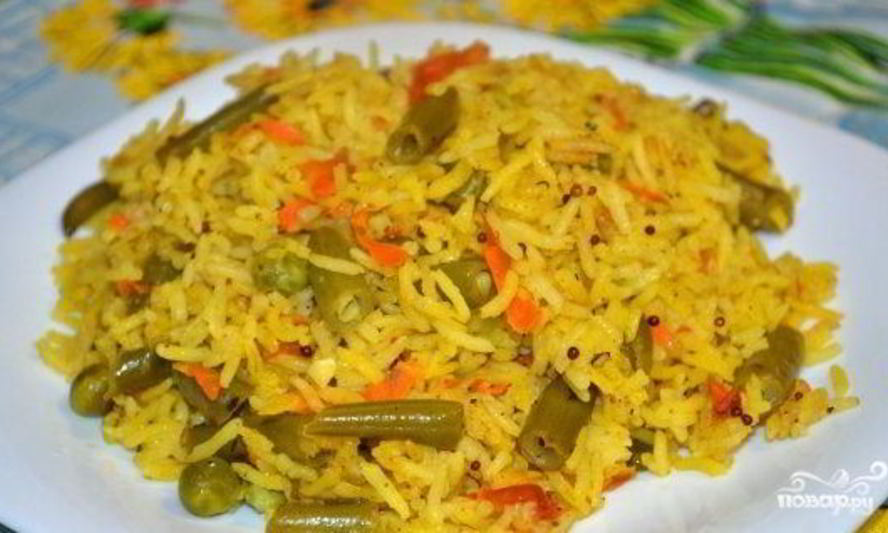 Рецепт ризотто с овощами в мультиварке