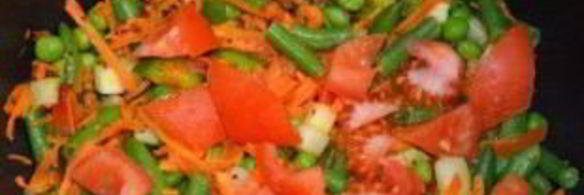 ризотто с овощами в мультиварке