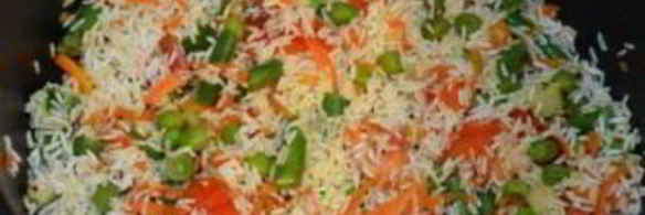 ризотто с овощами в мультиварке