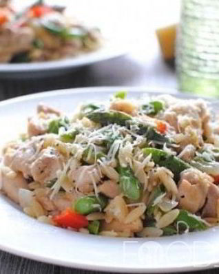 Ризотто с овощами