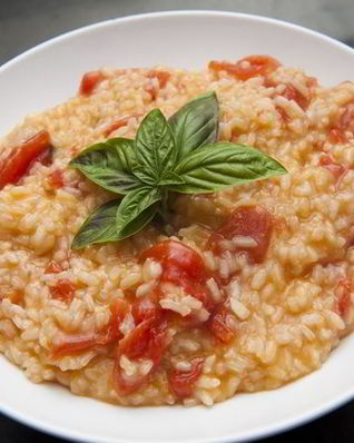 Ризотто с помидорами