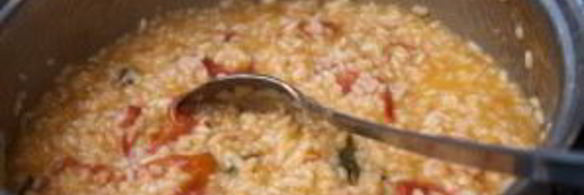 ризотто с помидорами