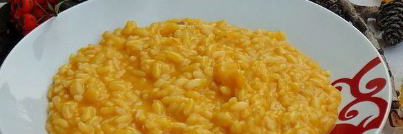 ризотто с тыквой и сыром