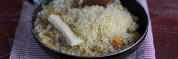 ризотто с тыквой