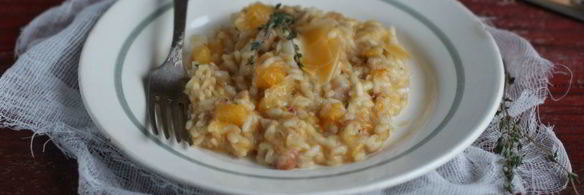ризотто с тыквой