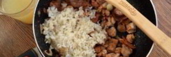 ризотто в болгарском перце