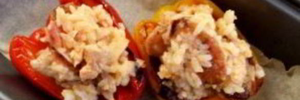 ризотто в болгарском перце