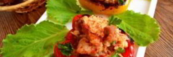 ризотто в болгарском перце