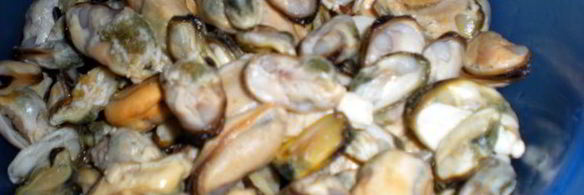 желтое ризотто с морепродуктами