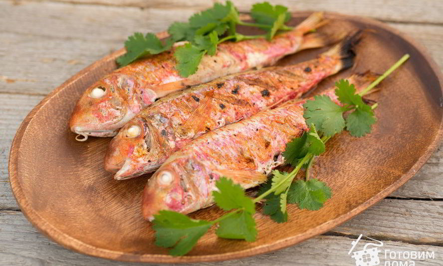 Рецепт барабульки на гриле