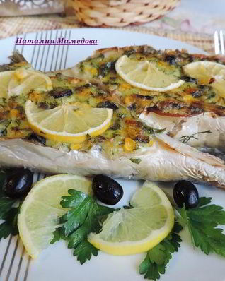 Фаршированная скумбрия Веселье новогоднее