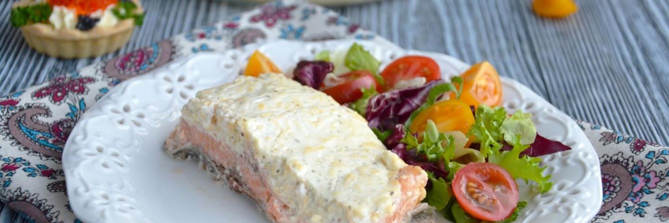 Форель в сливочном соусе