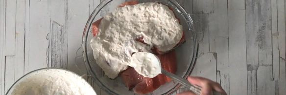 форель в сливочном соусе