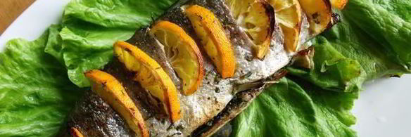 форель, запеченная с эстрагоном