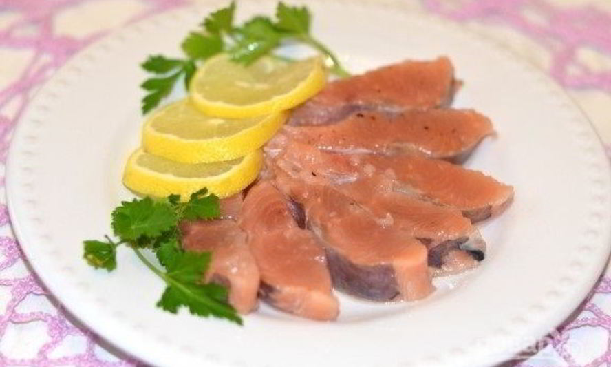 Рецепт горбуши малосольной