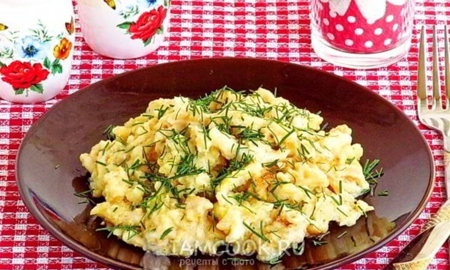 Рецепт кальмаров, тушенных в молоке