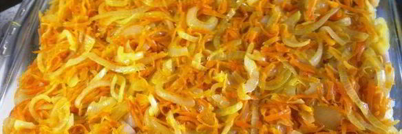 кальмары, запеченные с картофелем под сырной корочкой