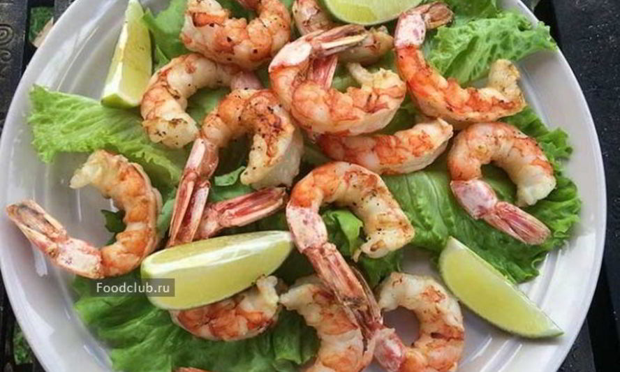 Рецепт лангустин на гриле