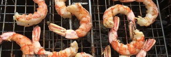 лангустины на гриле