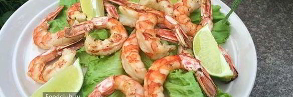 лангустины на гриле