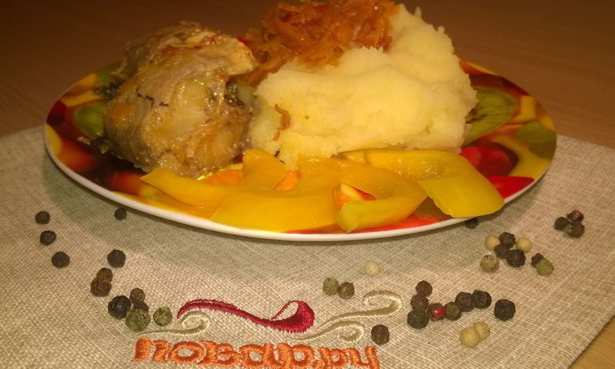 Рецепт минтая с морковью