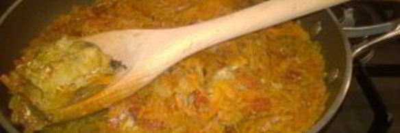 минтай с морковью