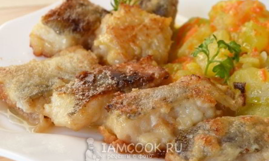 Рецепт минтая в соевом соусе с кабачками