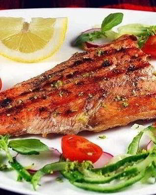 Нерка, запеченная в японском соусе