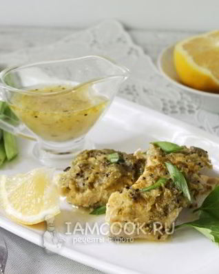 Пикша, запеченная в фольге