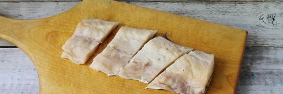 пикша, запеченная в фольге