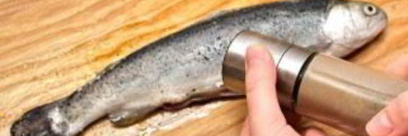 рыба на гриле